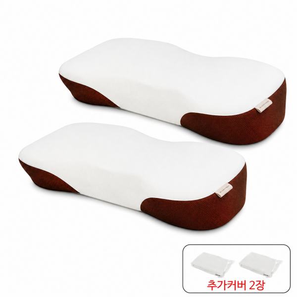 [블랙스톤] 바이오스 경추베개 2P+추가커버2장