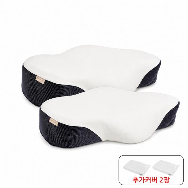 [블랙스톤] 쿠르즈 경추베개 2P+추가커버2장