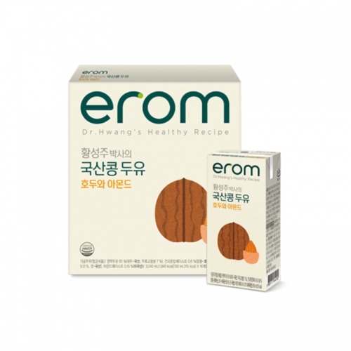 [이롬 황성주] 국산콩두유 호두아몬드 190ml 16팩