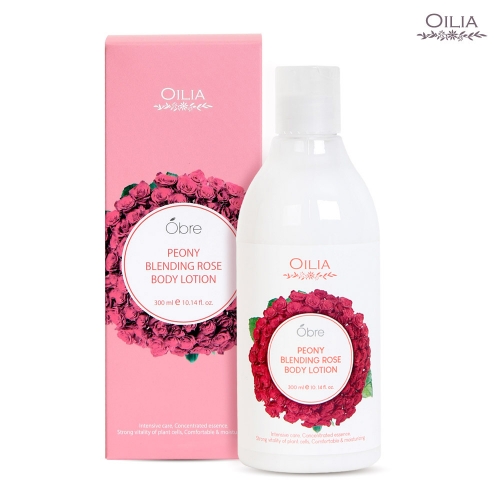 [오브레] 피오니 블랜딩 로즈 바디로션 300ml