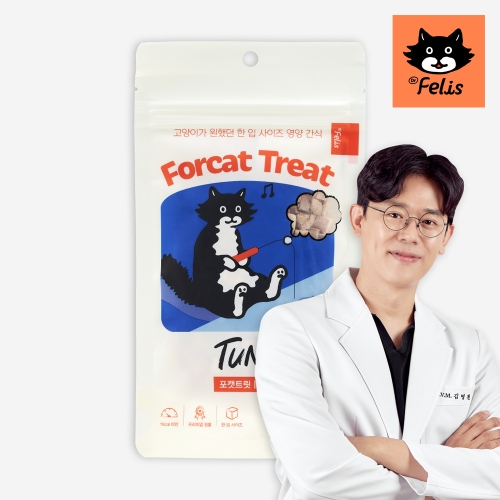 [닥터펠리스] 고양이 간식 포캣트릿 참치 25g x 2팩
