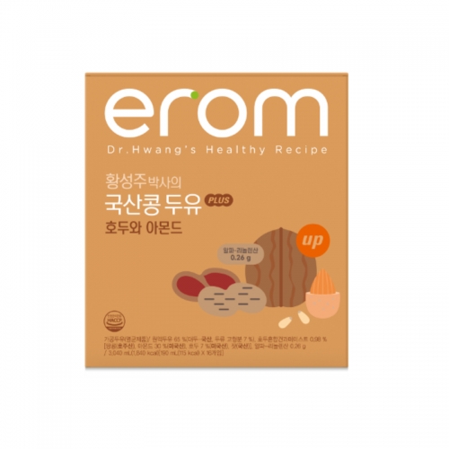 [이롬 황성주] 국산콩두유 PLUS 호두아몬드 190ml 32팩