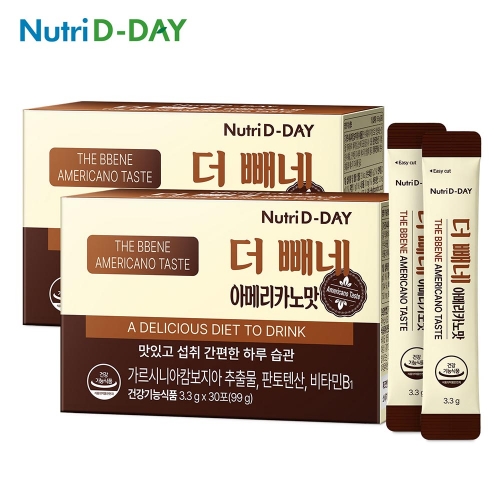 [뉴트리디데이] 다이어트 더 빼네 아메리카노맛 30포 x 2박스 총60포