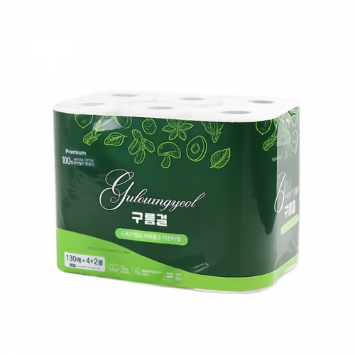 [유송] 구름결 키친타올 130매 6롤×1P