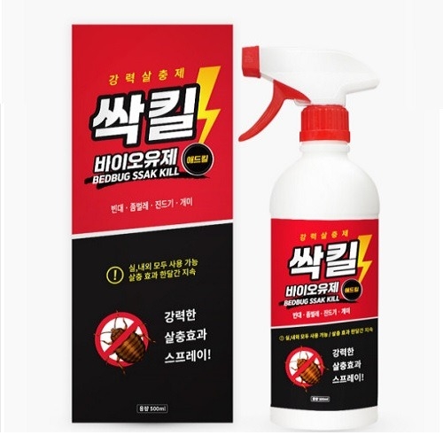 [싹킬] 빈대 퇴치제 베드버그 진드기 살충제 500ml