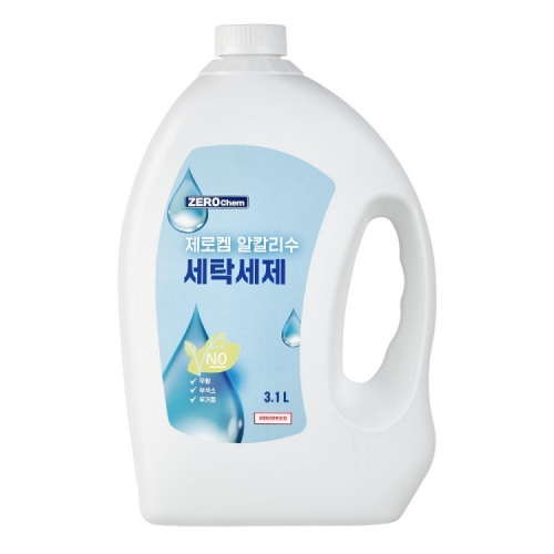[제로켐] 강알칼리수 세탁세제 3.1L