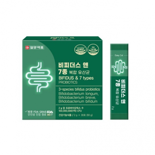 [일양약품] 비피더스 앤 7종 복합유산균 2g*30포