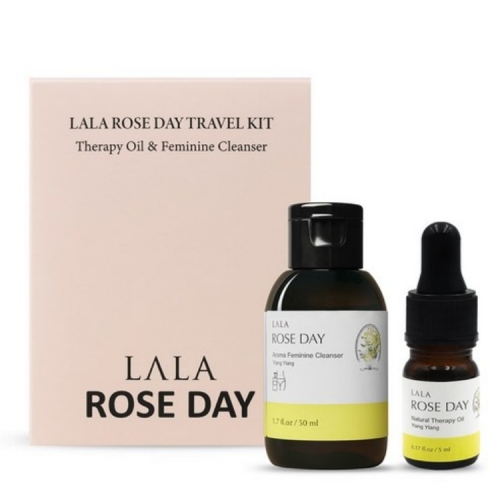 [라라로즈데이] 트래블키트 일랑일랑 여성청결제 50ml + 일랑일랑 이너퍼퓸 5ml