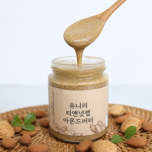 유니의 무첨가 무가당 아몬드버터 200g x 2병