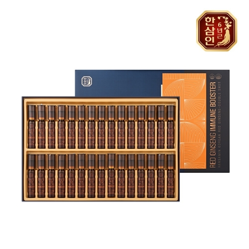 [한삼인] 홍삼정 이뮨 부스터 30일분 (20.5g(액상 20 mL+정제 500 mg) ×30병)