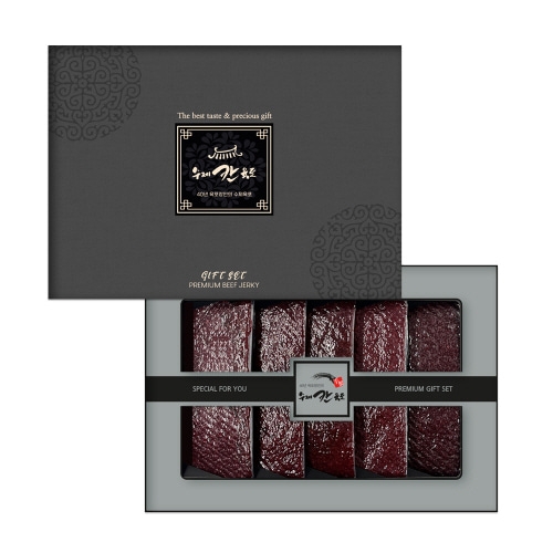 [칸육포] 수제 소고기육포 선물세트 300g