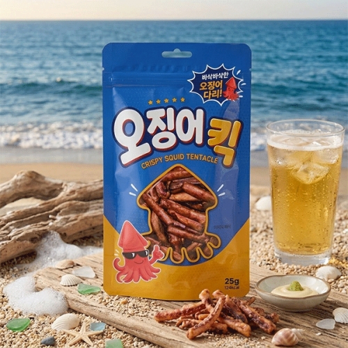 [좋은세상] 바삭바삭한 오징어 킥 25g x 3개