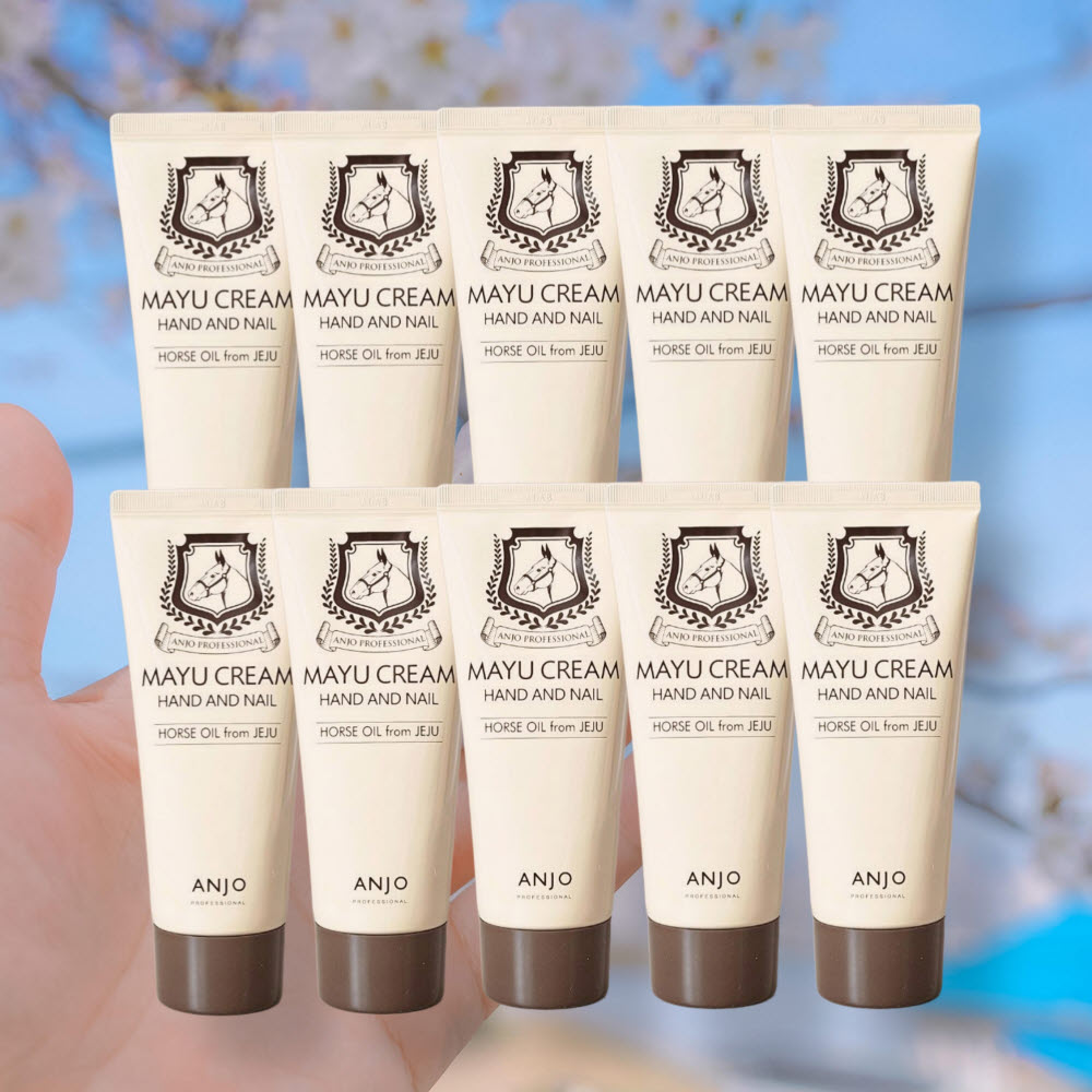 앙쥬 마유코팅 고보습 핸드크림 100ml x 10개 세트