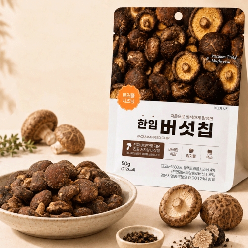 [좋은세상] 트러플시즈닝 한입 버섯칩 50g X 4개