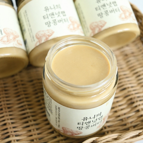 유니의 무첨가 무가당 땅콩버터 200g x 2병